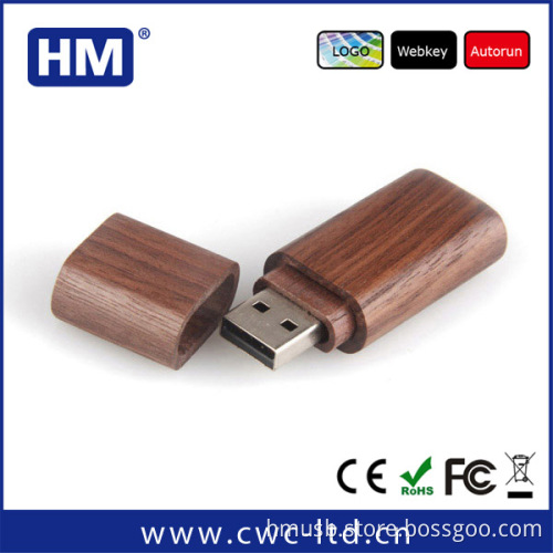 factory customized usb wood key flashdrive